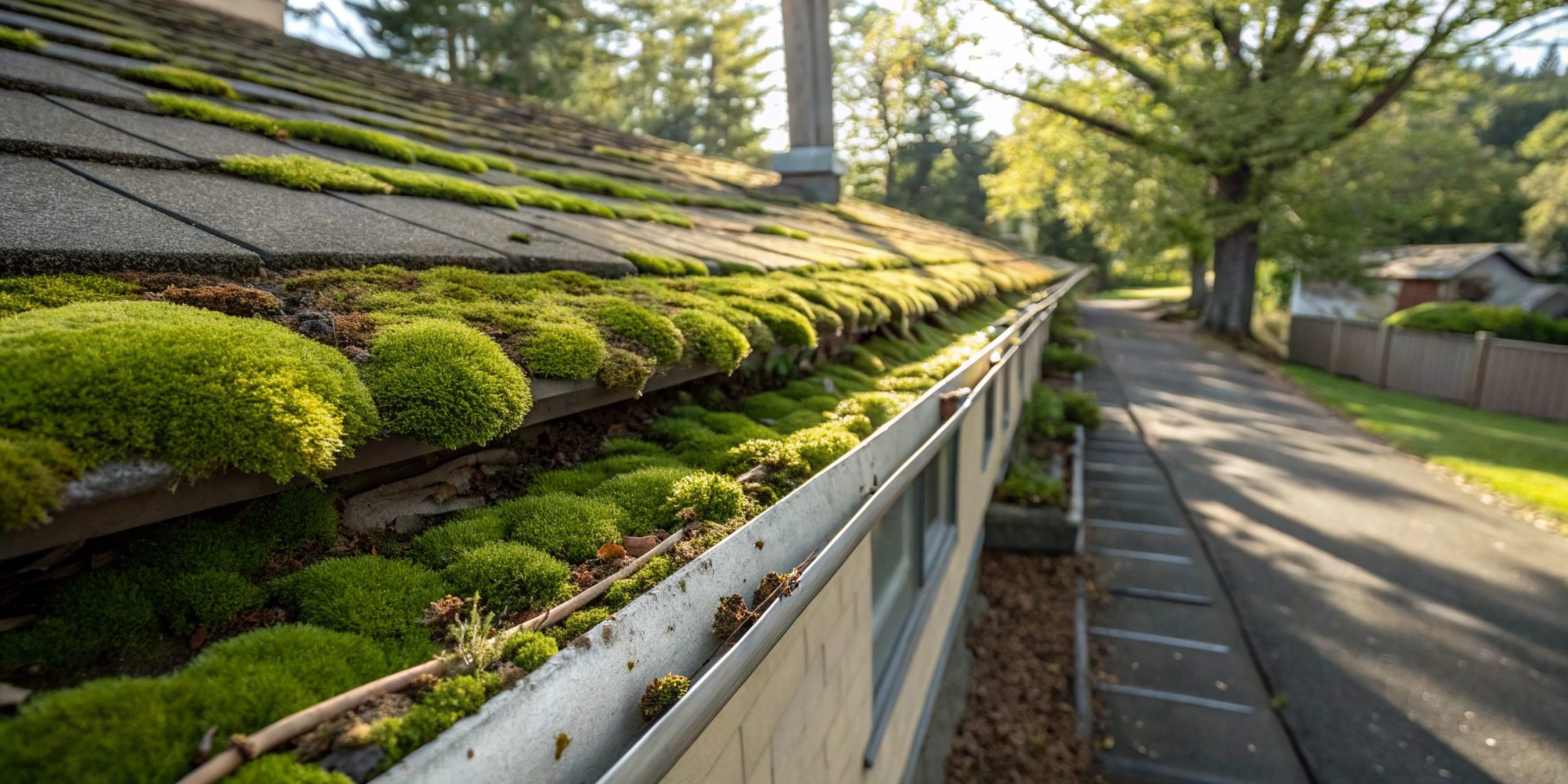 Moss Removal example 3