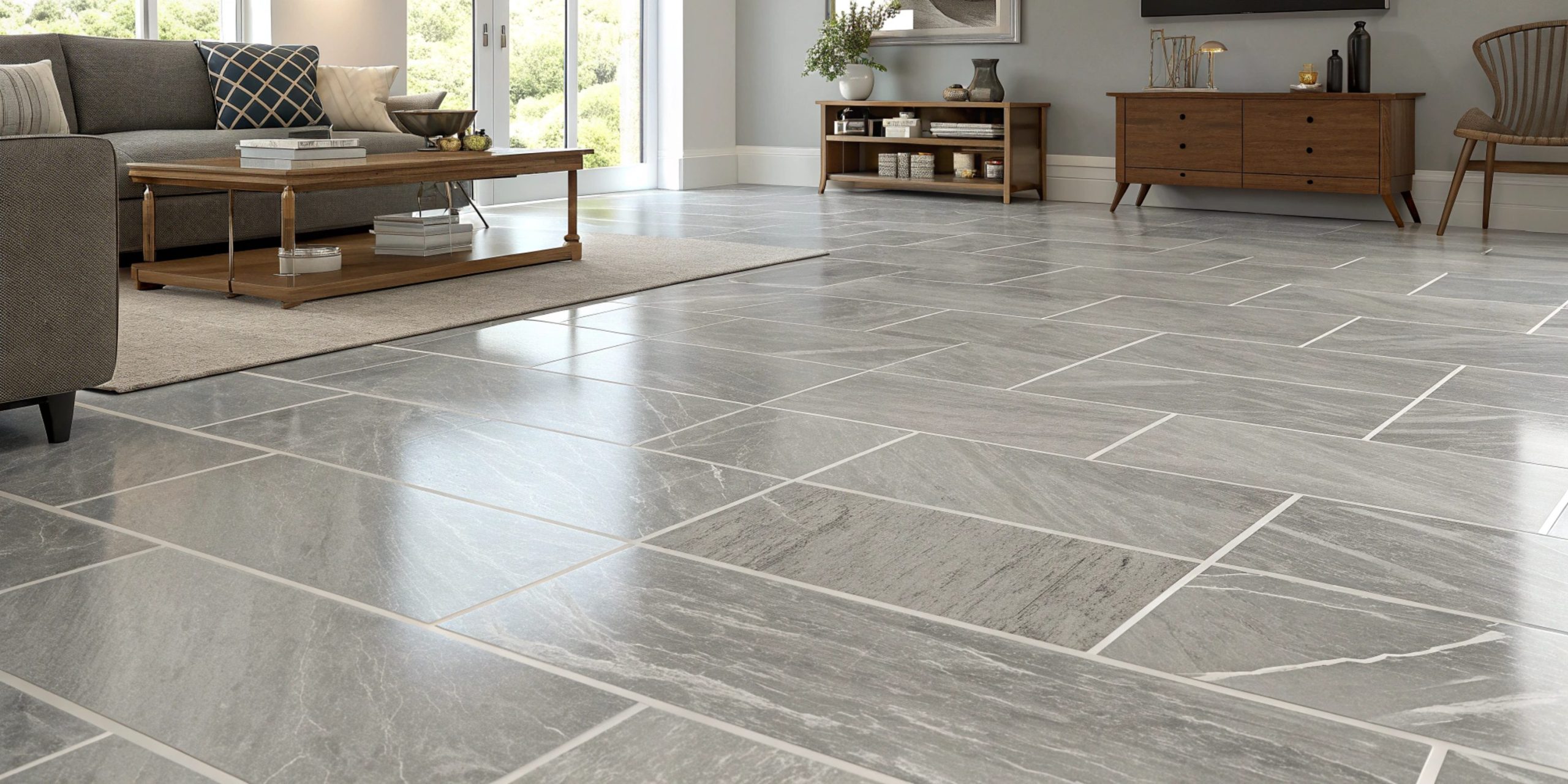 Vinyl Floor Restoration example 2
